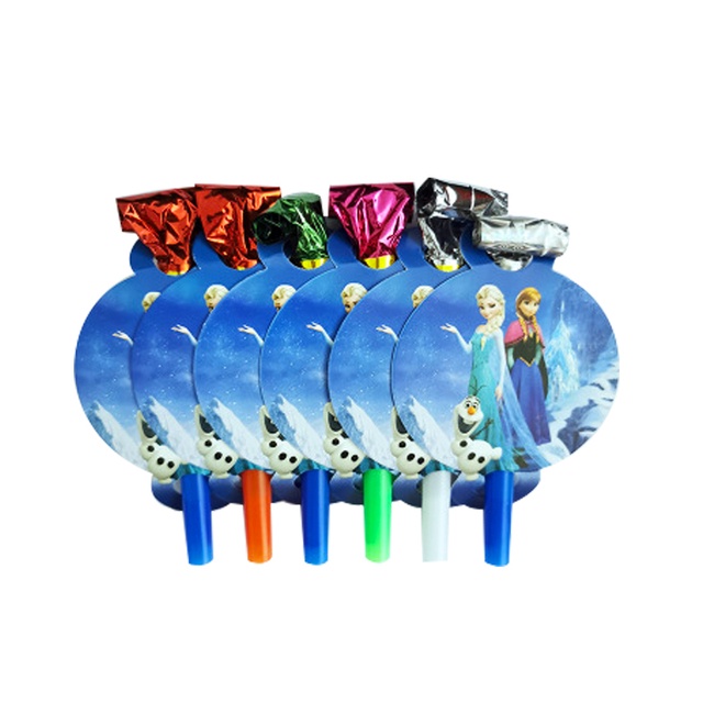 Set 6 Đồ Trang Trí Tiệc Hình Hoạt Hình Xinh Xắn Cho Bé