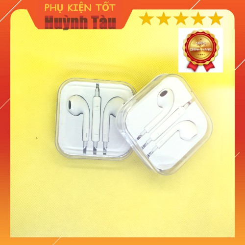Tai nghe 3.5 / Bảo hành lỗi 1 đổi 1 / tai nghe dành cho ip 5s/6/6s - Huỳnh Tàu phụ kiện tốt