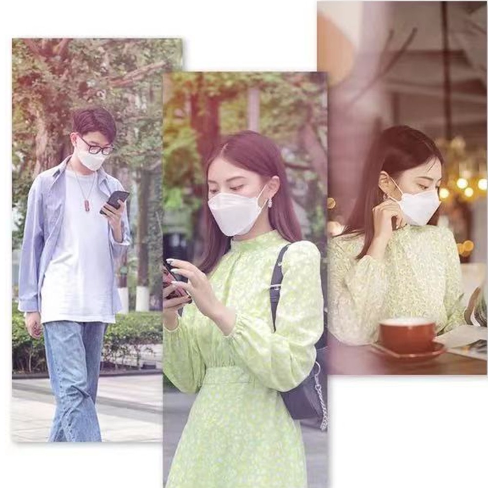 Fashion Korean KF94 Mask Khẩu trang KF94 xuất khẩu Hàn Quốc, chống bụi mịn PM2.5 【SHOPPINGGO】