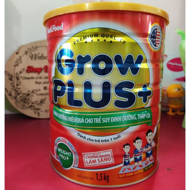 Sữa grow plus đỏ 1.5kg