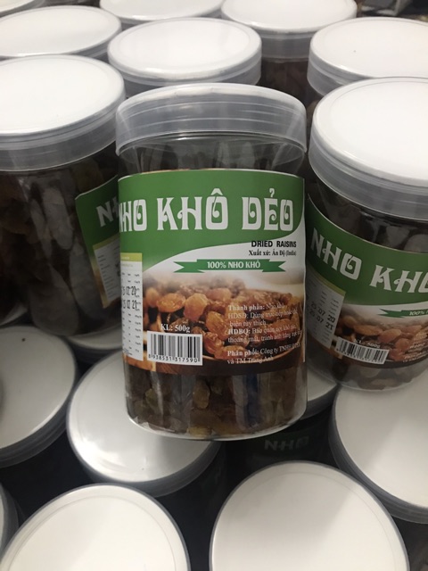 Nho khô nâu Ấn Độ 500g | BigBuy360 - bigbuy360.vn