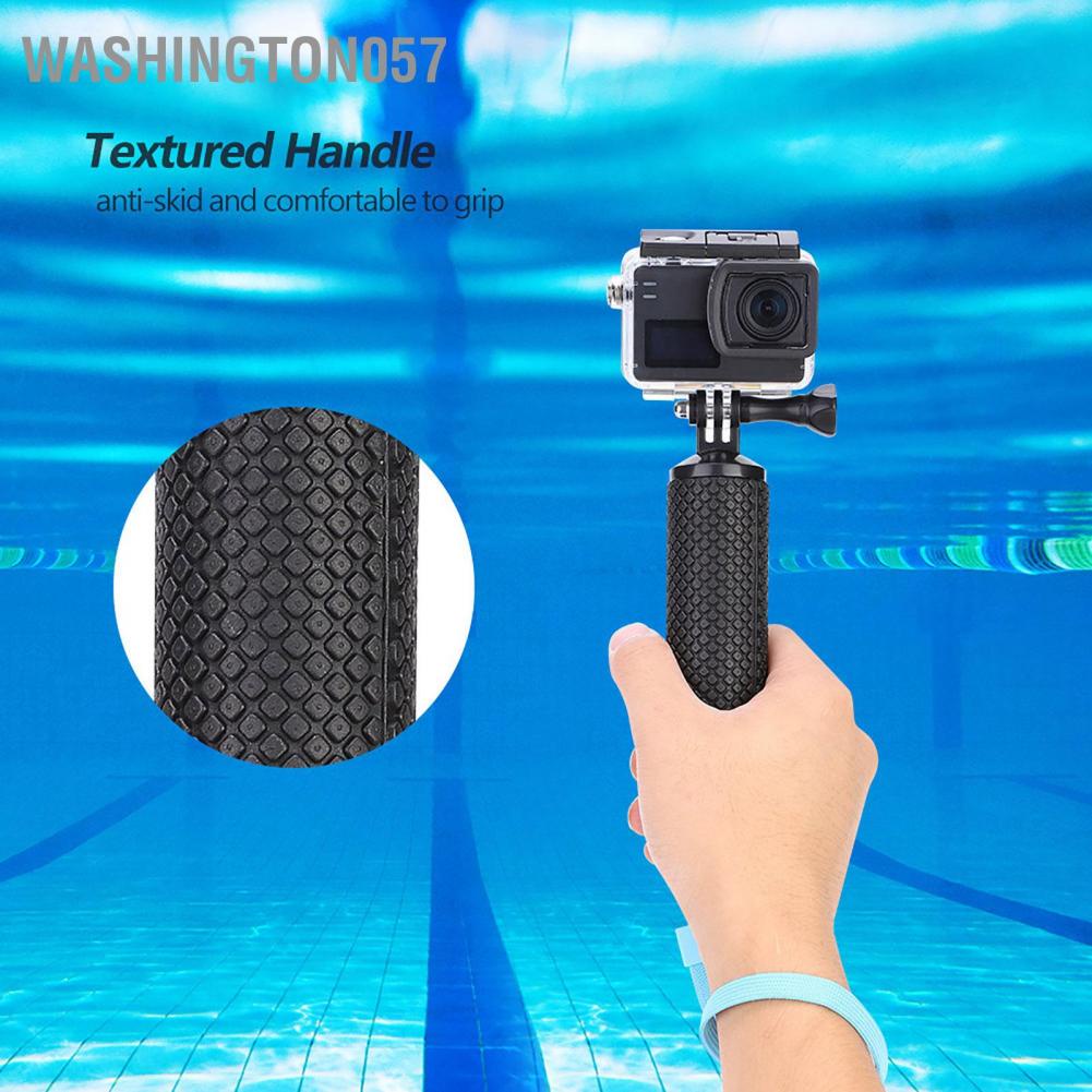 Hàng Hot Chân đế chống trượt Floaty Hand Grip Monopod cho Gopro SJCAM Xiaomi Yi Hàng giao ngayWashington057