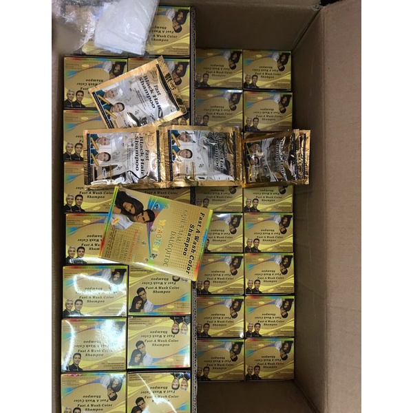 Dầu gội đen tóc Yicaoten Fast Black Hair Shampoo 30ml