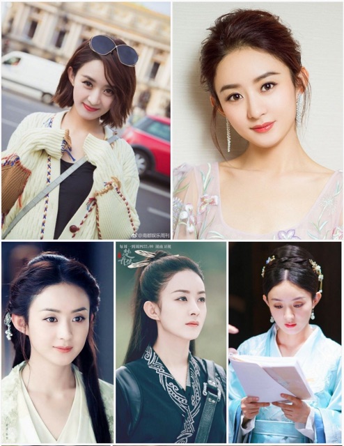 Poster khổ A4-A5-A6 Triệu Lệ Dĩnh - Zhao Li Ying tự do chọn mẫu ( Mua 2 tặng 1 )