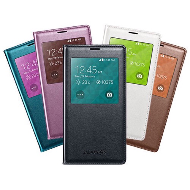 Bao da Sview Samsung S5 chính hãng