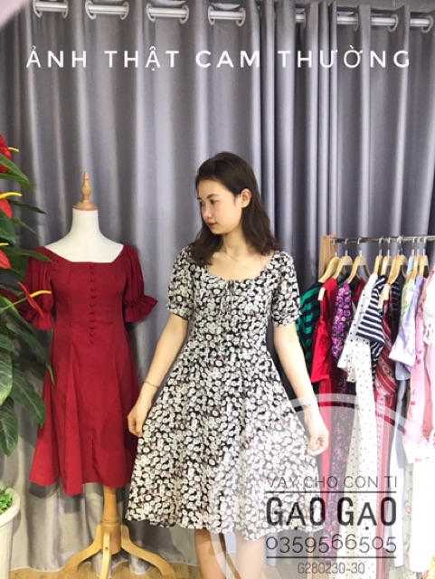 Váy cho con ti mùa hè️ẢNH THẬT CAM THƯỜNG