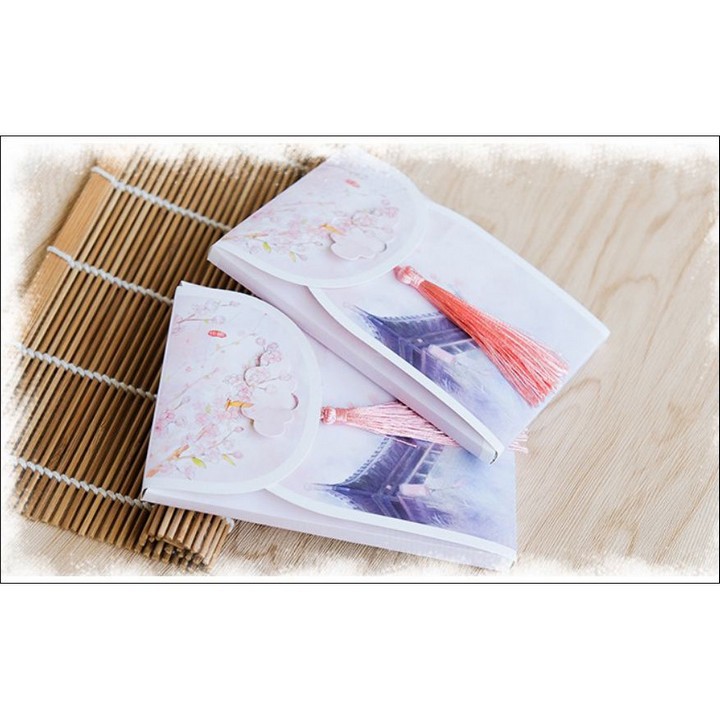 Postcard cổ phong dây tuyến Lạc anh hoa vũ hộp ảnh bộ ảnh có ảnh dán sticker lomo bưu thiếp