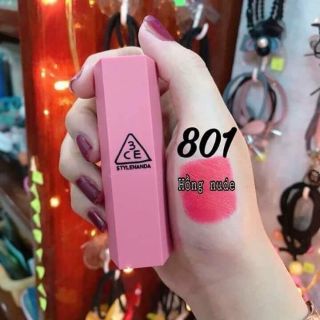 Combo 4 cây son 3ce lục giác