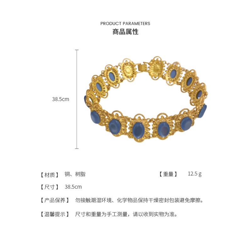 Dây Chuyền Mặt Oval Phong Cách Trung Cổ Âu Mỹ Độc Đáo Kiểu Dáng Mới Cho Nữ