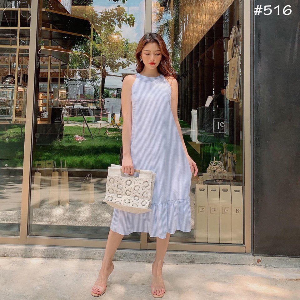 Maxi cổ yếm lai bèo đuôi cá siêu xinh