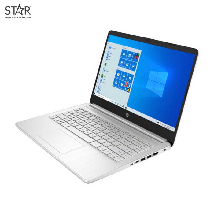 Laptop HP 14-dq2055WM (39K15UA#ABA): I3 1115G4, Intel UHD Graphics, Ram 8G, SSD 256G, Win10, 14.0”FHD (Bạc) | BigBuy360 - bigbuy360.vn