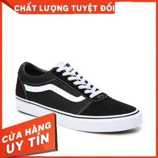 [Hàng Sẵn] [FullBox& Free Ship] Giầy VANS Old đen kẻ trắng 2020 Cao Cấp [ SL  ib ] 👟 :)) , $