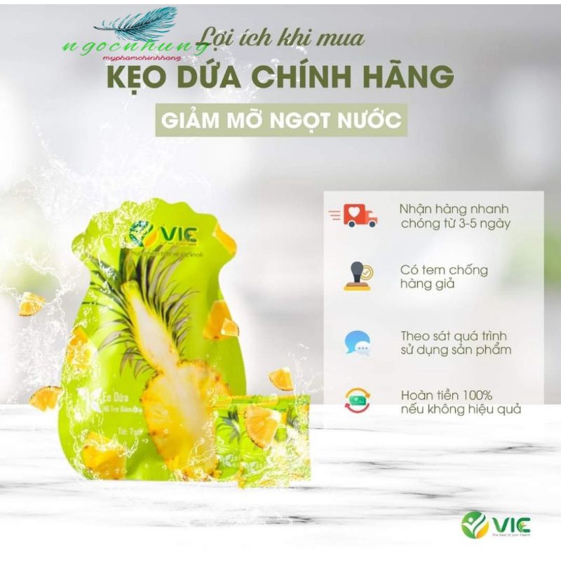 Kẹo Dứa giảm cân