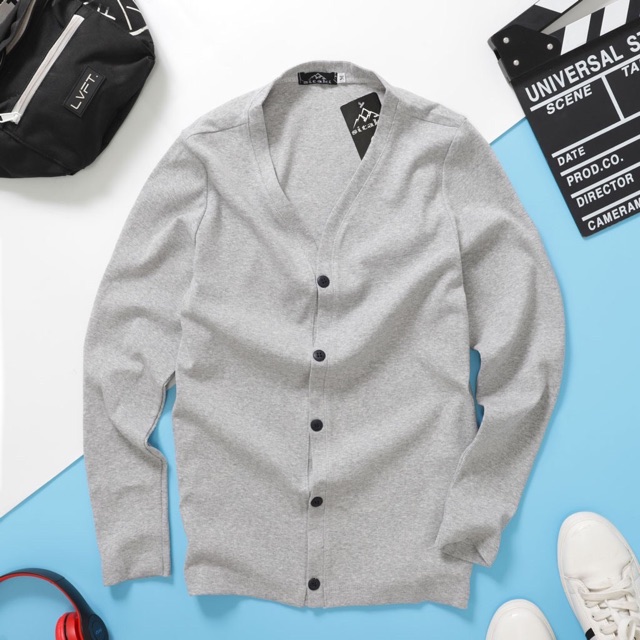Áo len nam cardigan , áo len cài khuy cho nam | BigBuy360 - bigbuy360.vn