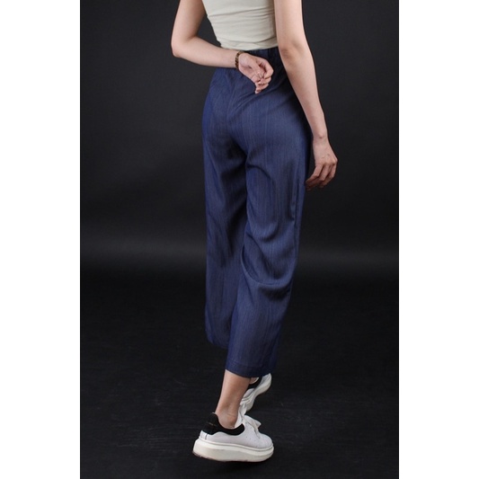 Quần culottes jean giấy hàng xuất xịn
