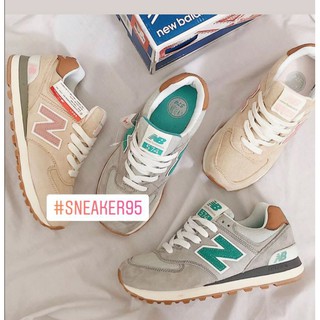 GIÀY NEWBALANCE nữ size 37 màu xám xanh