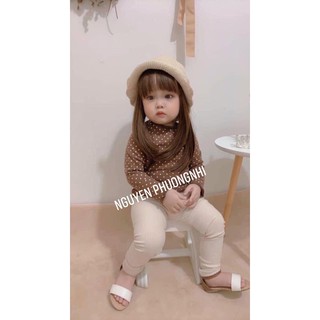 Mũ nón tóc giả cho bé gái
