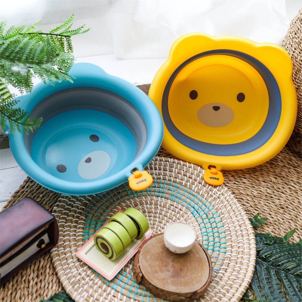 Chậu rửa mặt TOBÉ gấp gọn hình ngộ nghĩnh đáng yêu cho bé