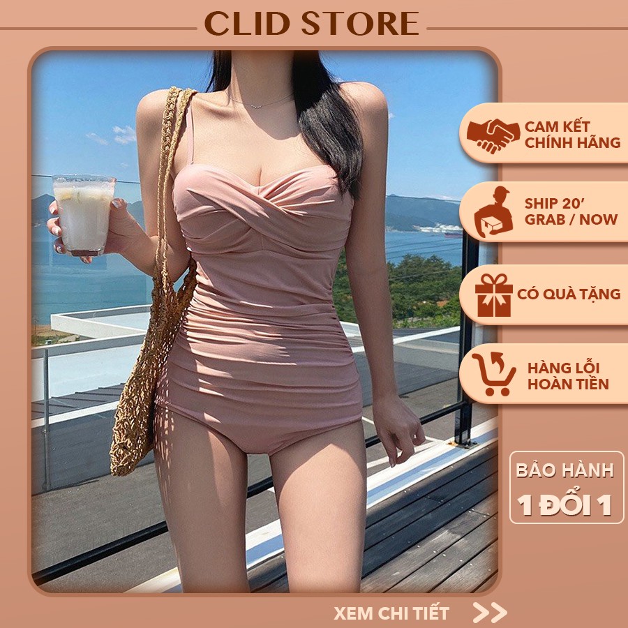 Đồ bơi nữ che khuyết điểm bụng - Bikini đi biển che khuyết điểm điệu đà xinh xắn hàng Quảng Châu chất đẹp