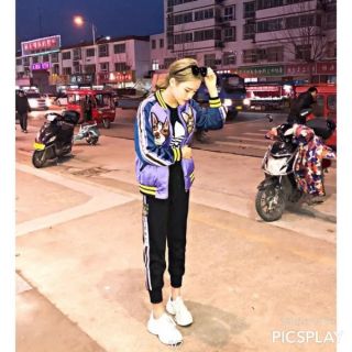 Khoác bomber jacket hàng ulzzang order