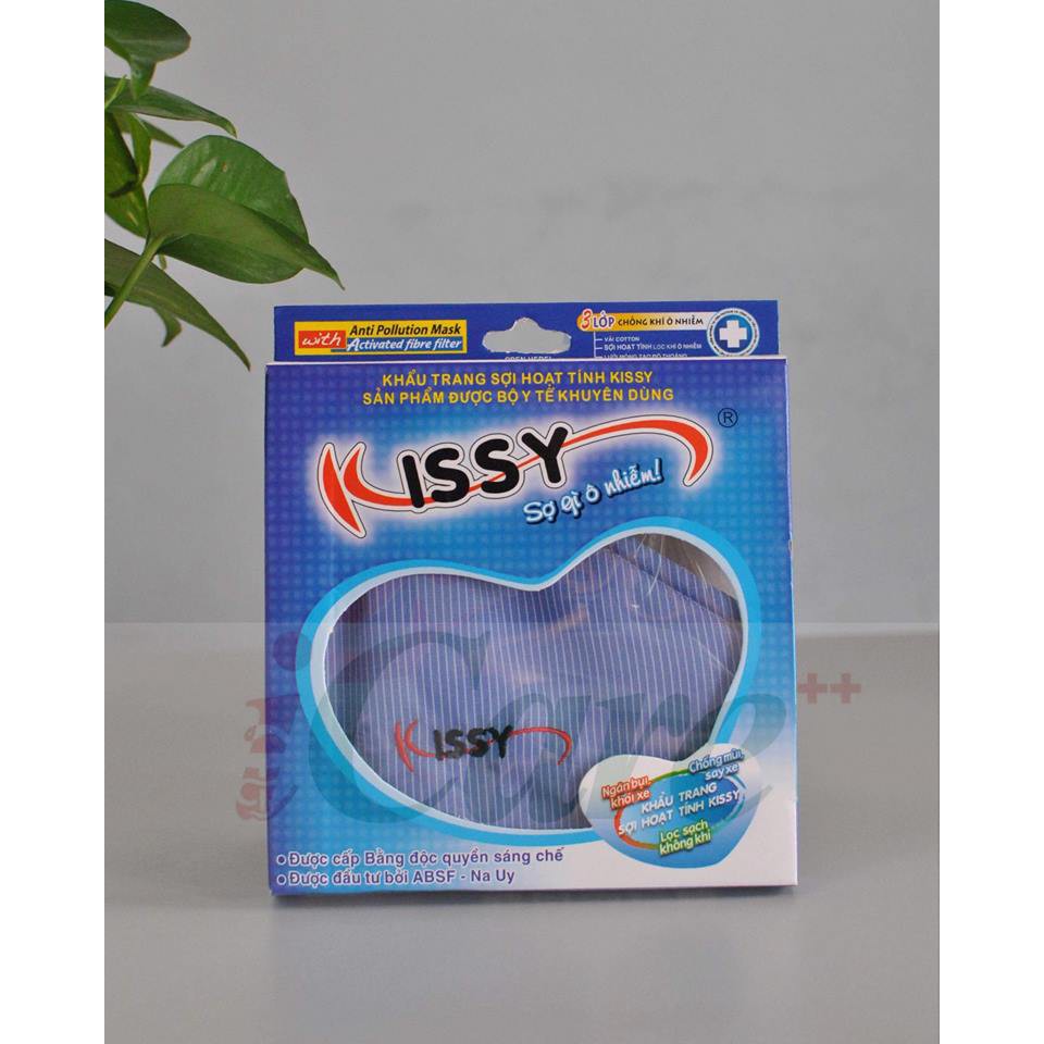 KHẨU TRANG KISSY VẢI KHÁNG KHUẨN NGƯỜI LỚN