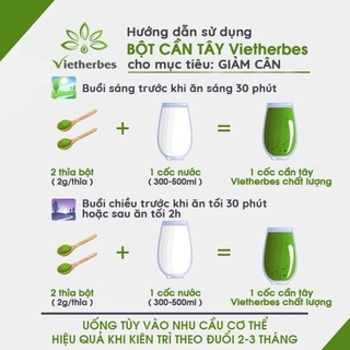 Tinh Chất Cần Tây - Hộp 75g -  detox, giảm cân, thanh lọc cơ thể VIETHERBES