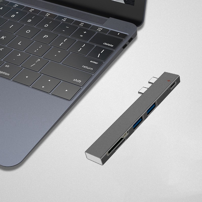 Đế Sạc Usb Type C Kiêm Đầu Đọc Thẻ Nhớ Sd / Tf 10w Cho Macbook Pro / Air / Ipad Pro | BigBuy360 - bigbuy360.vn