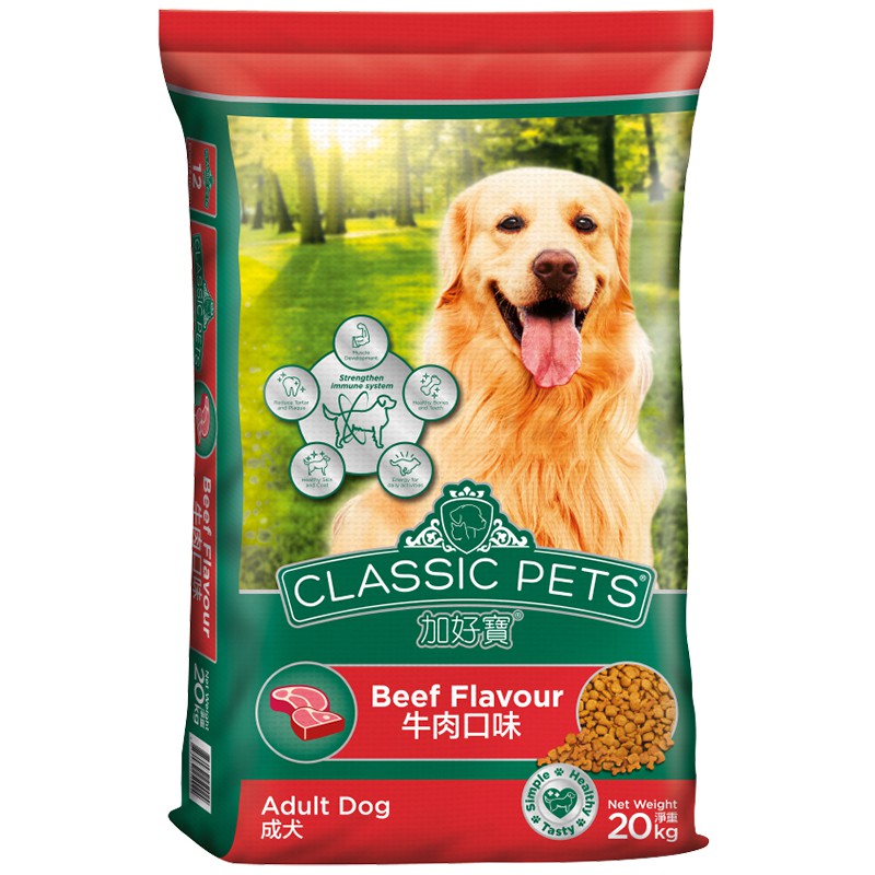 Bao 20kg- Thức ăn chó trưởng thành CLASSIC PETS (2 loại)