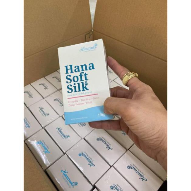 Dung dịch vệ sinh phụ nữ FREESHIP Nước rửa phụ khoa Hana Soft Silk Hanayuki chính hãng