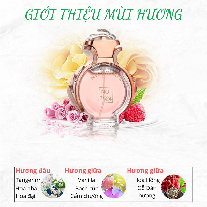 Nước hoa nữ thơm lâu chính hãng Queen cực sang trọng 25ml - Diki