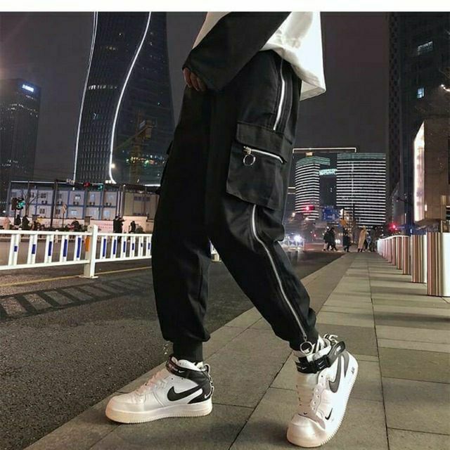 mua 1 tặng 1 Quần jogger túi hộp chạy dây khoá unisex basic ulzzang | BigBuy360 - bigbuy360.vn