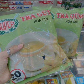 Trà gừng hòa tan hiệu SUPER- 20 gói (400g)