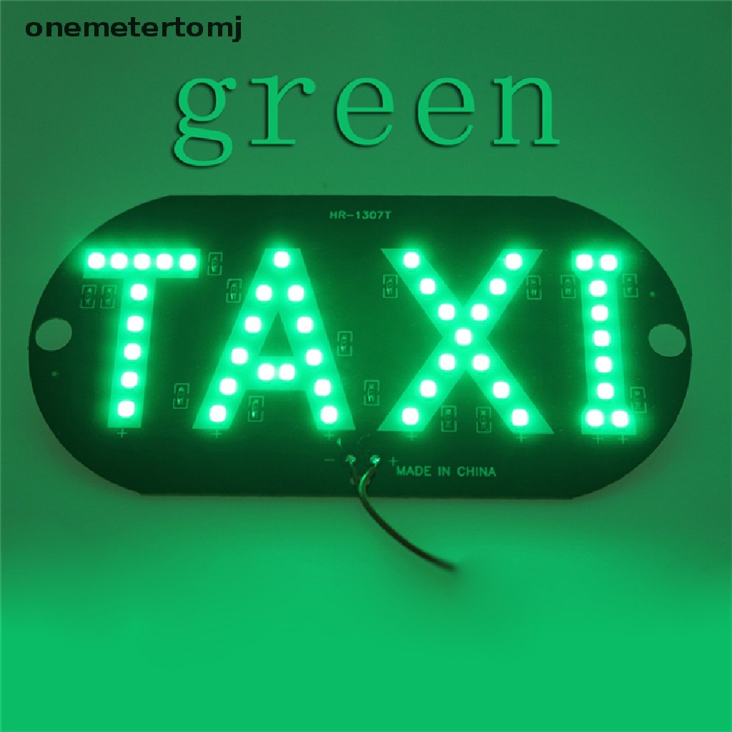 [onemetertomj] Bán Chạy] Đèn LED Taxi Cab Chắn Gió Xe Hơi
