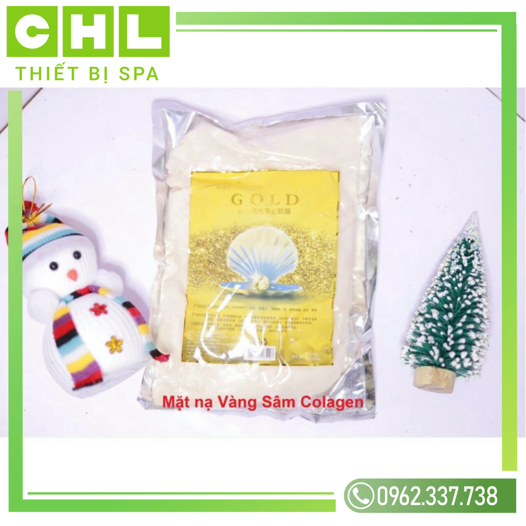 Bột Mặt Nạ Vàng Sâm Ngọc Trai Collagen