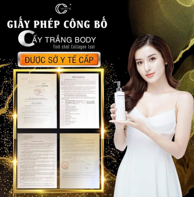 Cấy trắng body CCWHITE