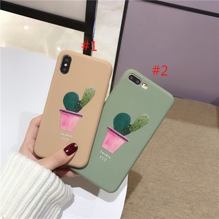 Ốp lưng điện thoại hình cây xương rồng dành cho iPhone Xsmax XR XS X 7 8 6 6S Plus 6sPlus 7plus