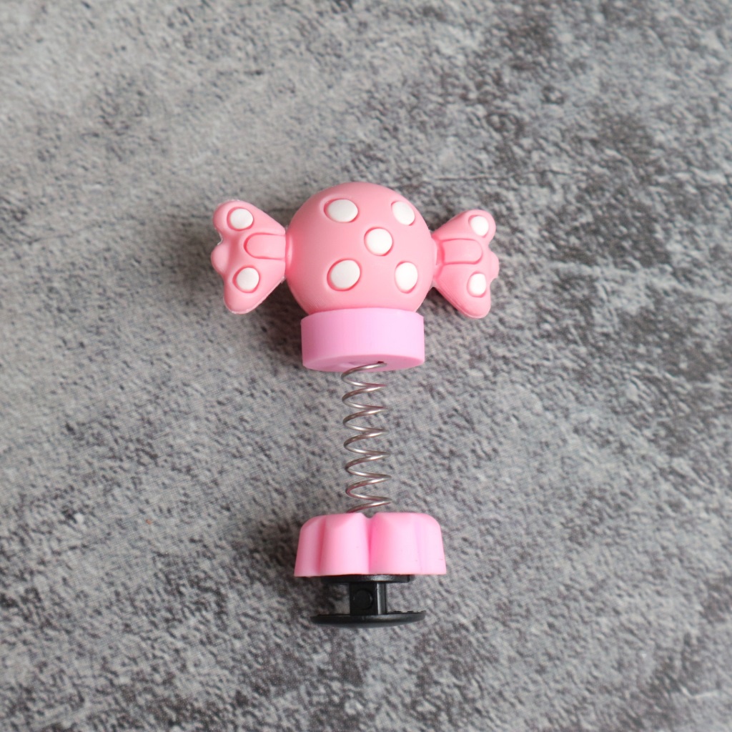 Sticker dép crocs lò xo, Jibbitz charm 3D gắn dép cross hàng loại 1 nhựa PVC dày cao cấp CROSS TREND