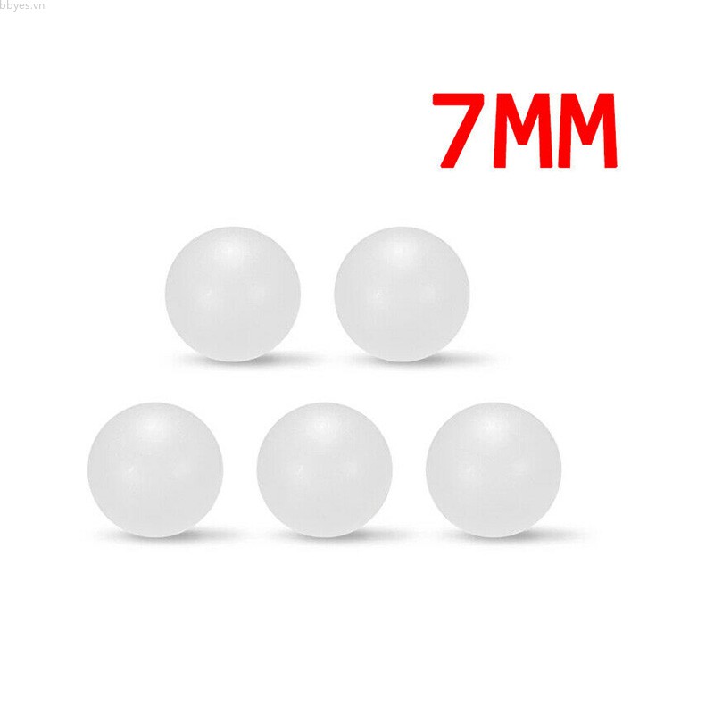 Set 1000 quả bóng nhựa PP cỡ 7mm cho bạc đạn/thanh trượt chính xác