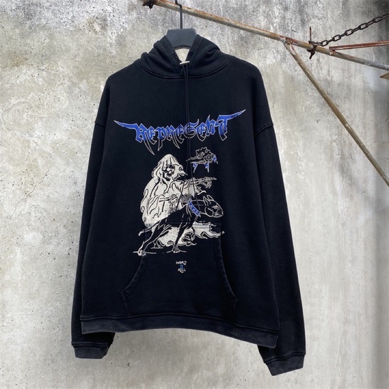 Áo hoodie REPRESENT vintage tattoo /Represent vintage tattoo hoodie.