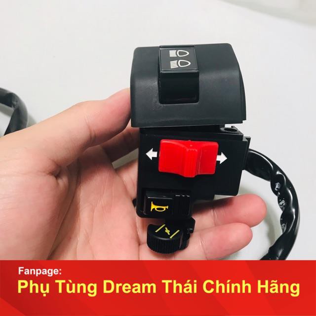 Cùm công tắc còi - cùm trái xe dream