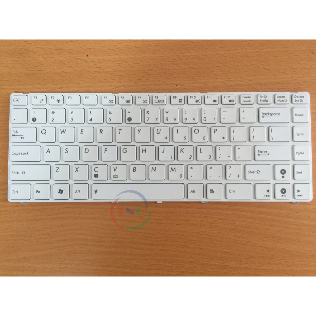 [Giá Gốc]Phím Laptop Asus K43 K42 X44H X45C màu TRẮNG (Keyboard Asus K42 trắng)