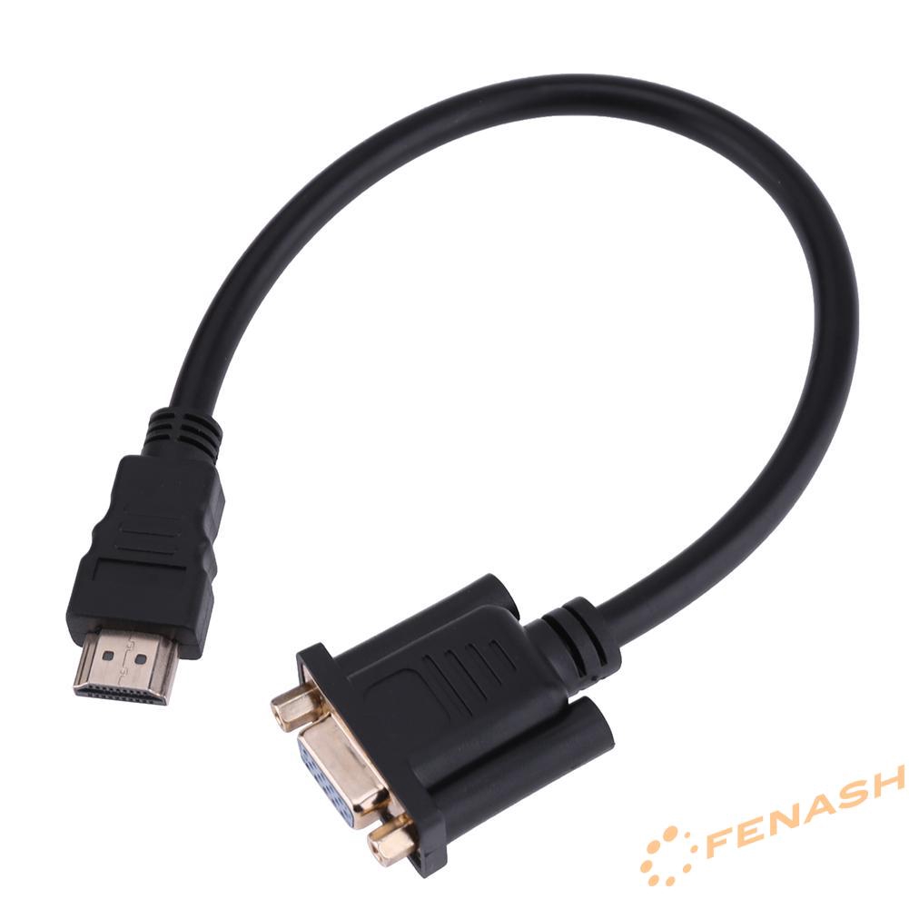 Cáp Chuyển Đổi Hdmi Đực Sang Vga D-Sub 15 Cái Cho Hdtv