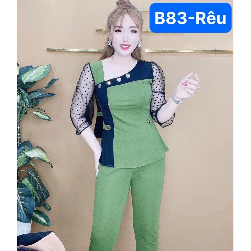 ❤️Set bộ thun cát hàn B83(full màu)