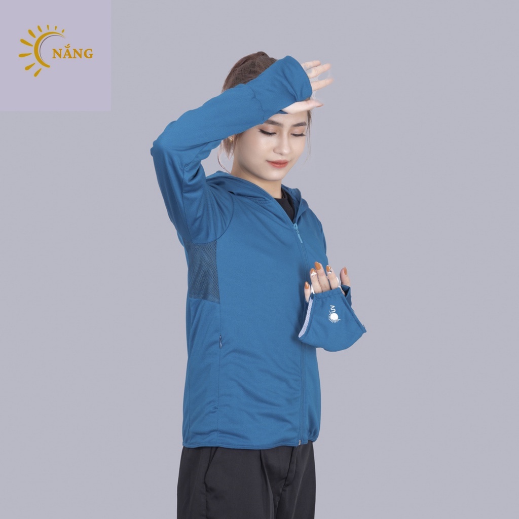 Áo Chống Nắng Nữ 2 Lớp  Hàng Xuất Nhật Chất Vải Kim Cương Mát Lạnh Đủ Size 5 Màu ❤️ FREESHIP❤️