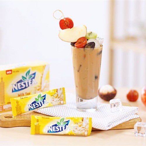 Nestea Milk Tea - Nestea Vị trà sữa hộp 160gr (8 gói x 20gr)