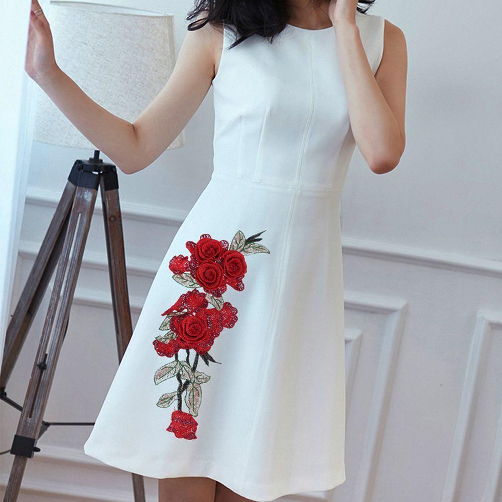 Miếng vá áo khoác/ sổ lưu niệm DIY dạng may thêu thời trang