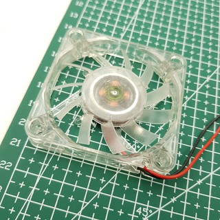 Quạt Tản Nhiệt 12V 6x6x1.2CM Có Đèn 0.45A