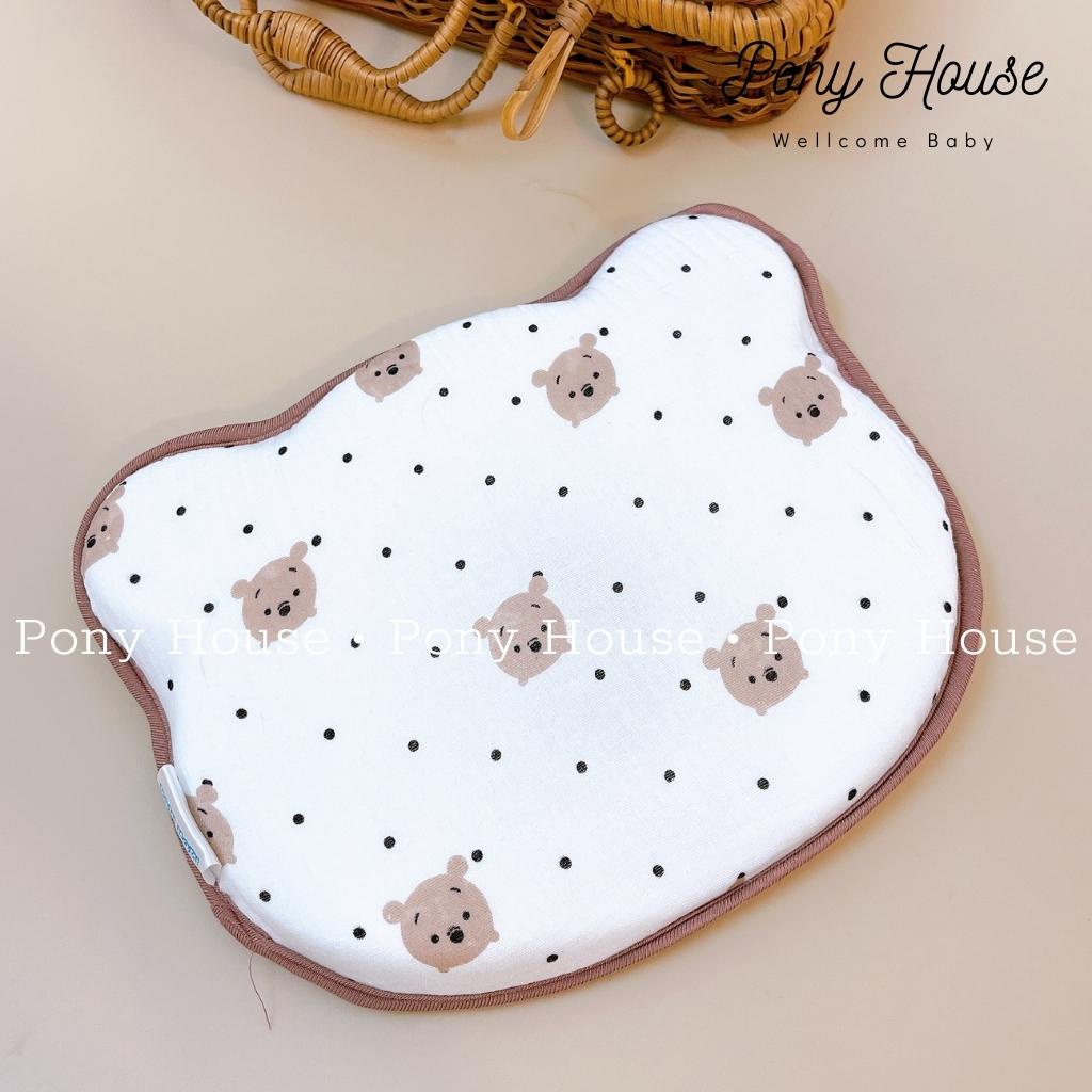 Gối Chống Bẹp Đầu - Gối Chống Méo Đầu Cao Su Non Cho Bé Sơ Sinh