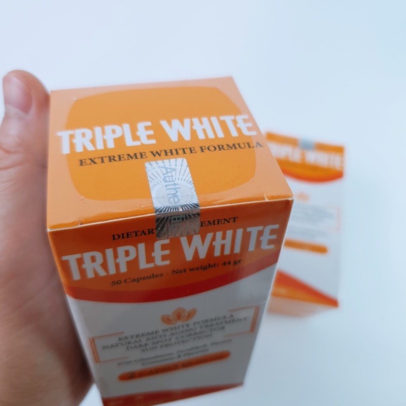 [HÀNG CHÍNH HÃNG] Viên uống trắng da Triple white