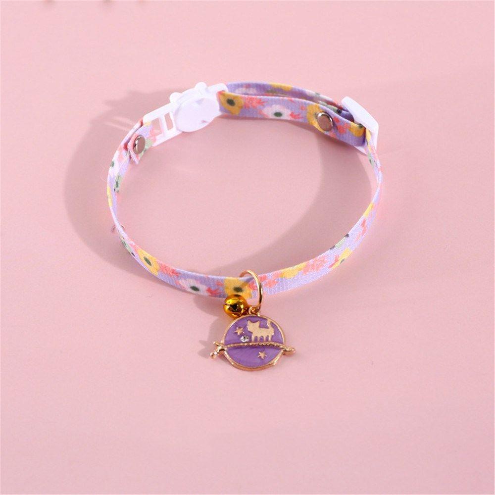 KUNHEV Vòng Cổ Mềm Mại An Toàn Có Chuông Dành Cho Thú Cưng